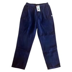 Birdwell Beach Britches Men's NWT Balboa Corduroy Pull On Pants Navy - Large L